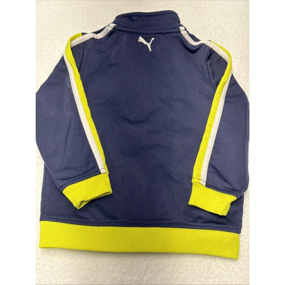 PUMA‎ KIDS Boys' Separates Full Zip Track Jacket Blue Depths M NWT